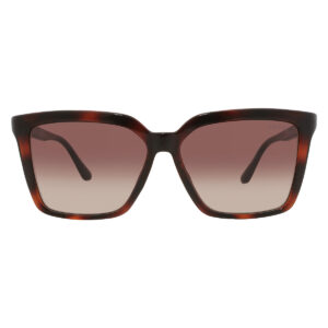guess brown gradient square ladies sunglasses gu00099 52f 55