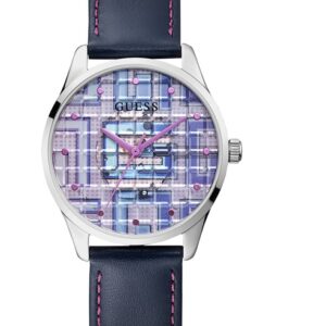 guess clearly g block multicolour dial ladies watch gw0480l1
