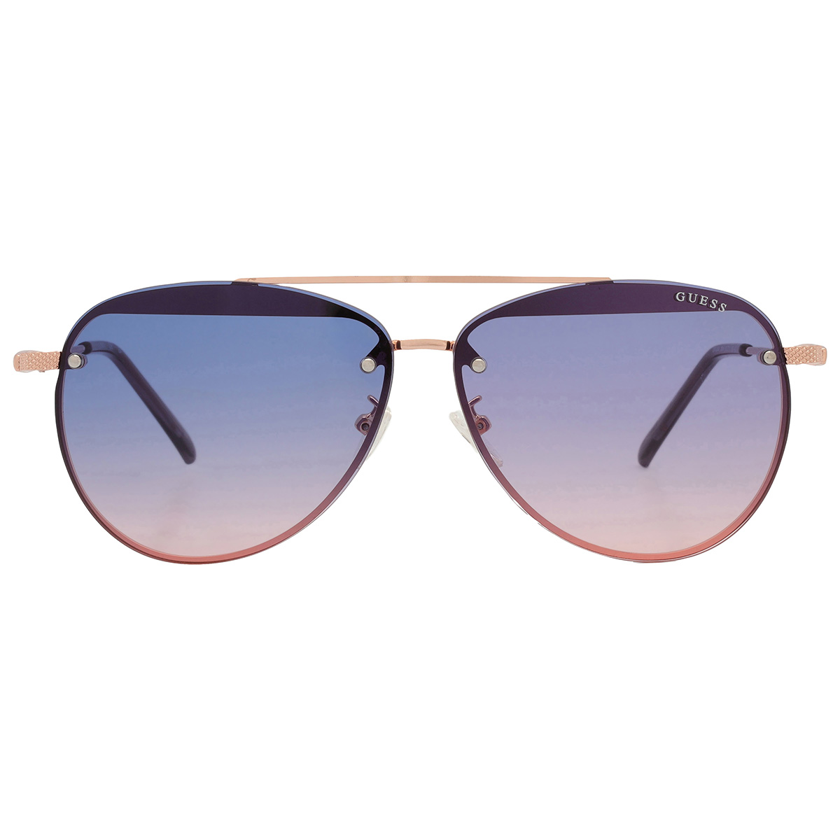guess factory blue gradient pilot ladies sunglasses gf0386 28w 63 guess factory blue gradient pilot ladies sunglasses gf0386 28w 63