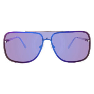 guess factory smoke mirror shield men's sunglasses go00053 08c 00