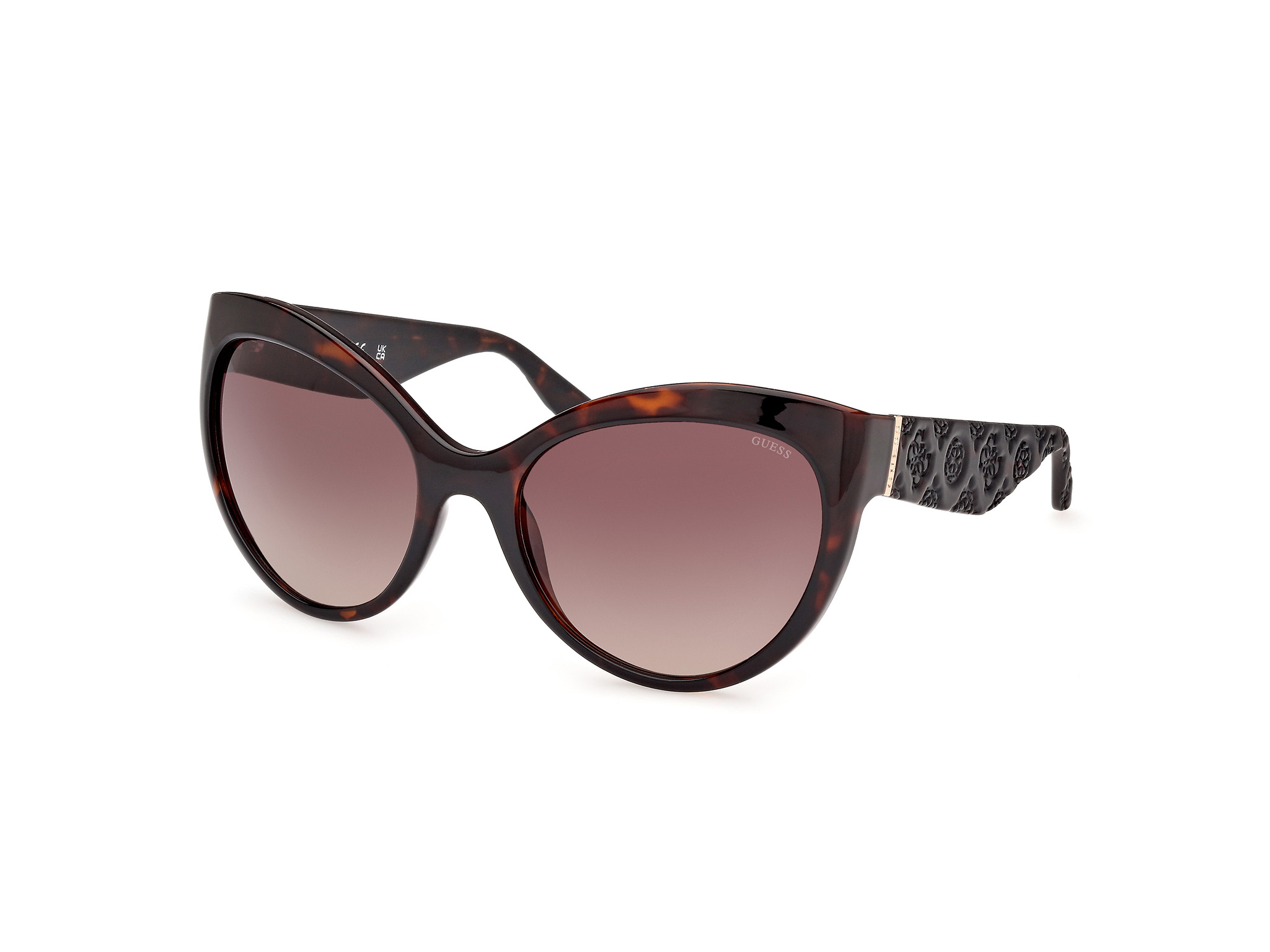 guess gradient brown butterfly ladies sunglasses gu00130 52f 61 guess gradient brown butterfly ladies sunglasses gu00130 52f 61