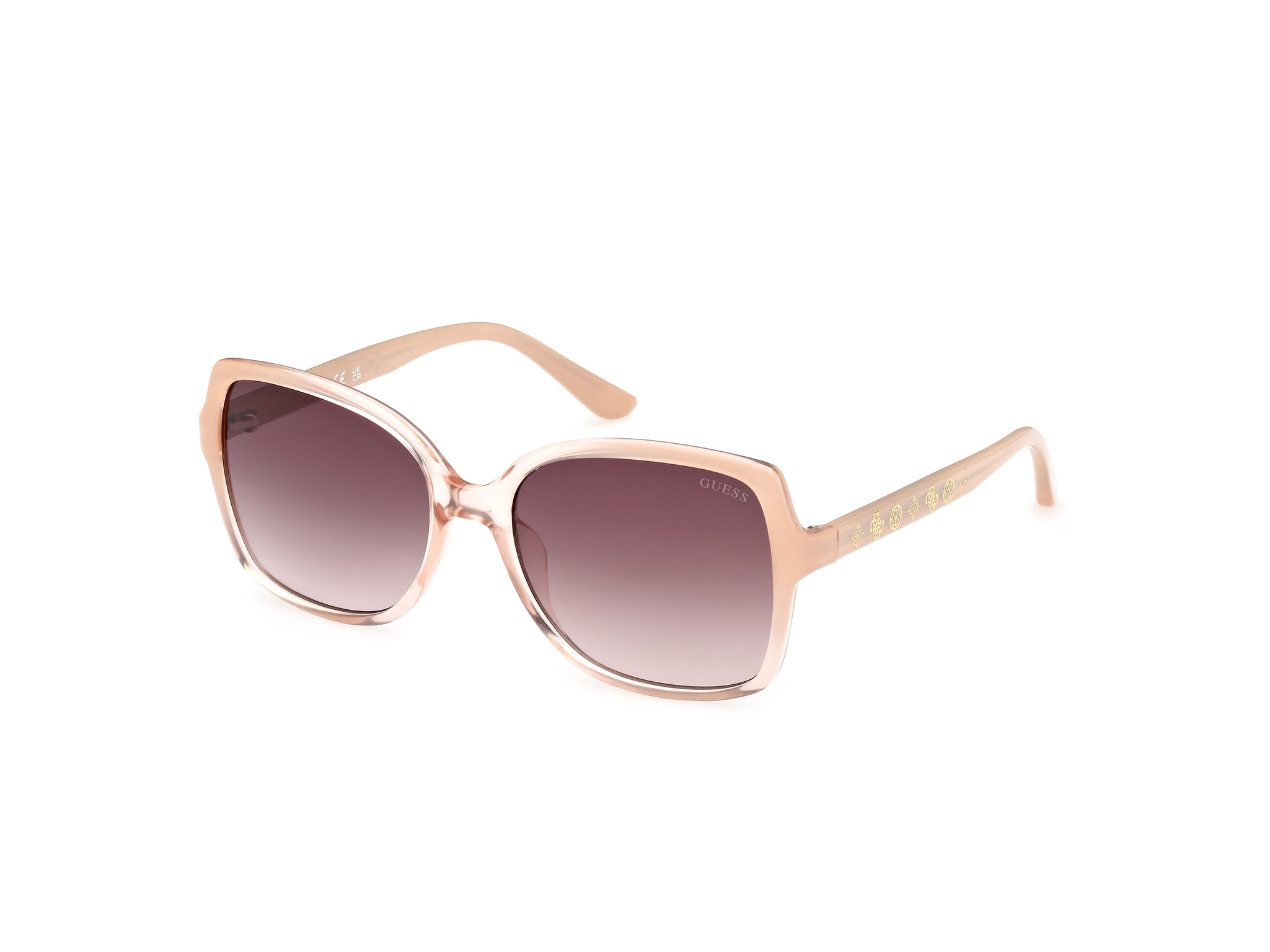 guess gradient brown square ladies sunglasses gu00100 25f 55 guess gradient brown square ladies sunglasses gu00100 25f 55
