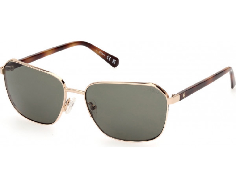 guess green rectangular men's sunglasses gu00117 32n 59 guess green rectangular men's sunglasses gu00117 32n 59