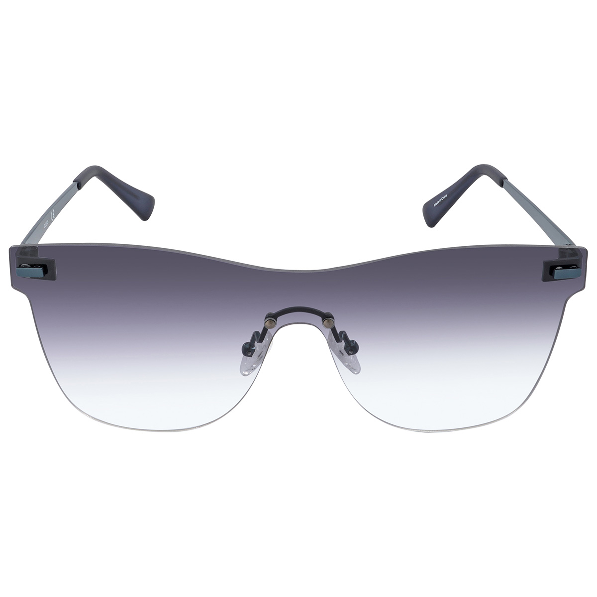 guess factory grey gradient shield men's sunglasses gf0186 91w 00 guess factory grey gradient shield men's sunglasses gf0186 91w 00