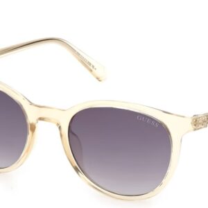 guess smoke mirror oval men's sunglasses gu00118 39c 51
