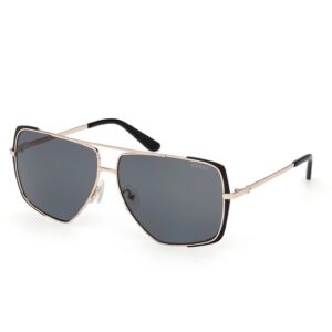 guess smoke navigator ladies sunglasses gu00220 02a 62