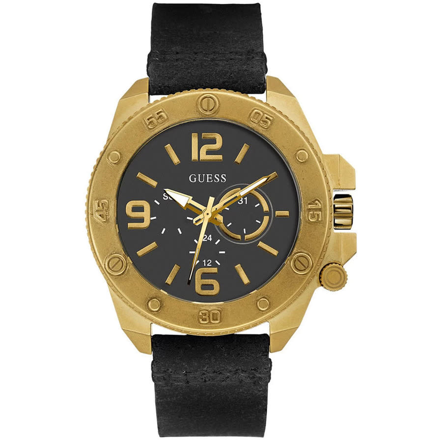 guess viper quartz black dial men's watch w0659g2 guess viper quartz black dial men's watch w0659g2