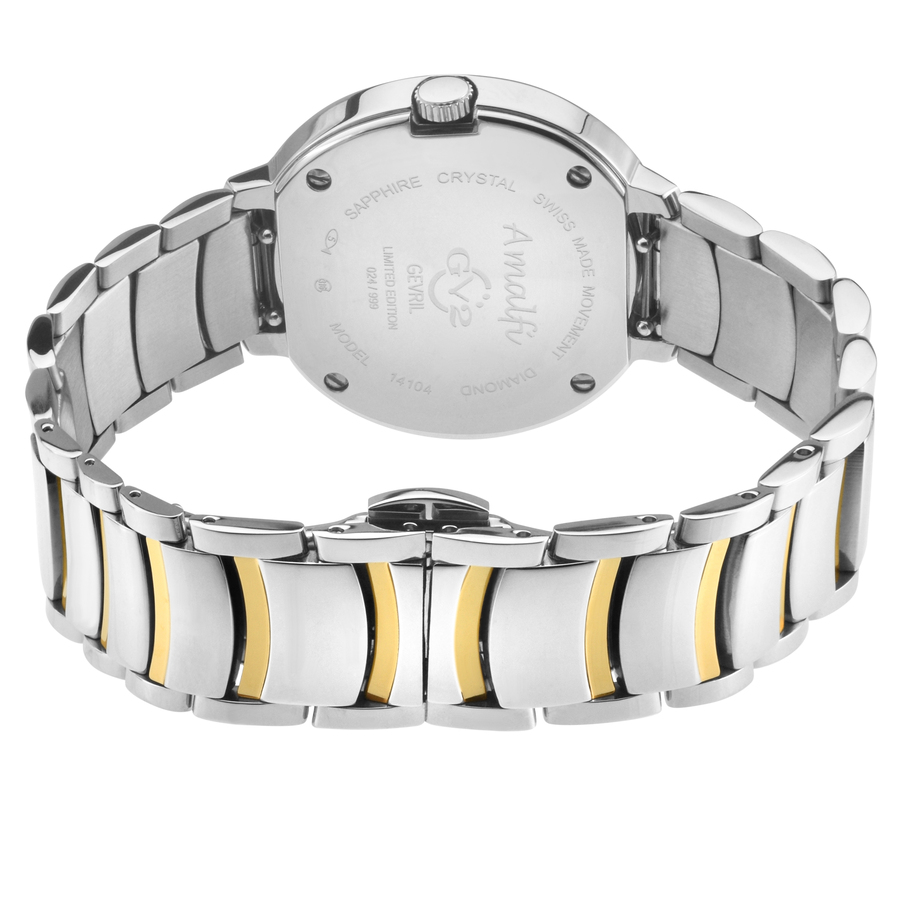 gv2 by gevril amalfi diamond mother of pearl dial ladies watch 14105b gv2 by gevril amalfi diamond mother of pearl dial ladies watch 14105b