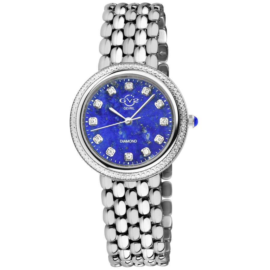 gv2 by gevril arezzo quartz diamond blue dial ladies watch 13300b gv2 by gevril arezzo quartz diamond blue dial ladies watch 13300b