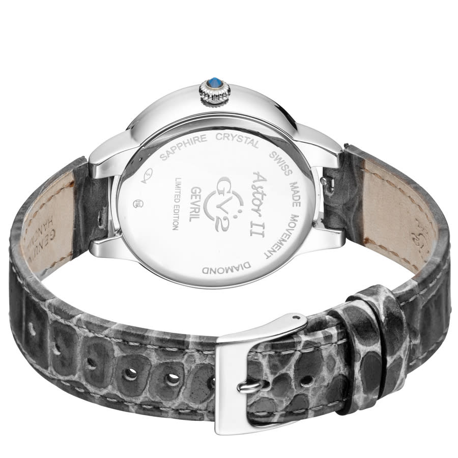 gv2 by gevril astor ii mother of pearl dial ladies watch 9143 l7 gv2 by gevril astor ii mother of pearl dial ladies watch 9143 l7