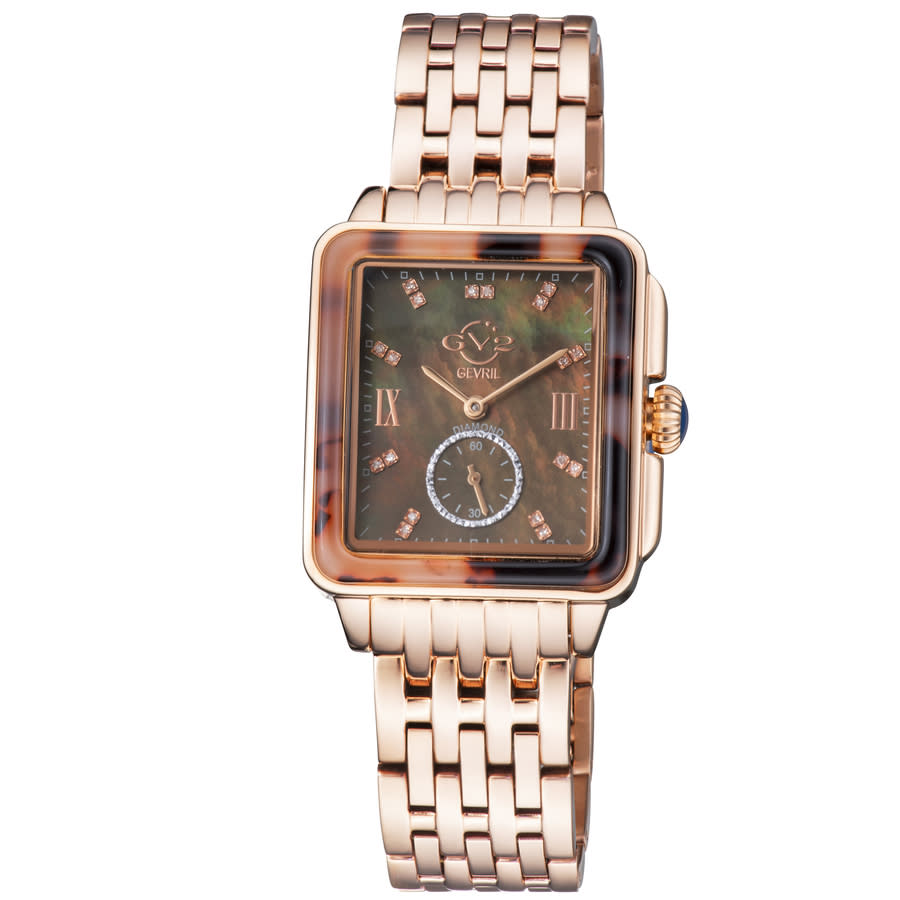 gv2 by gevril bari tortoise mother of pearl dial ladies watch 9249b gv2 by gevril bari tortoise mother of pearl dial ladies watch 9249b
