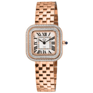 gv2 by gevril bellagio quartz white dial ladies watch 12131b