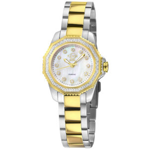 gv2 by gevril cortina quartz diamond ladies watch 13502b