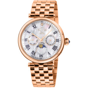 gv2 by gevril florence mother of pearl dial ladies watch 12514