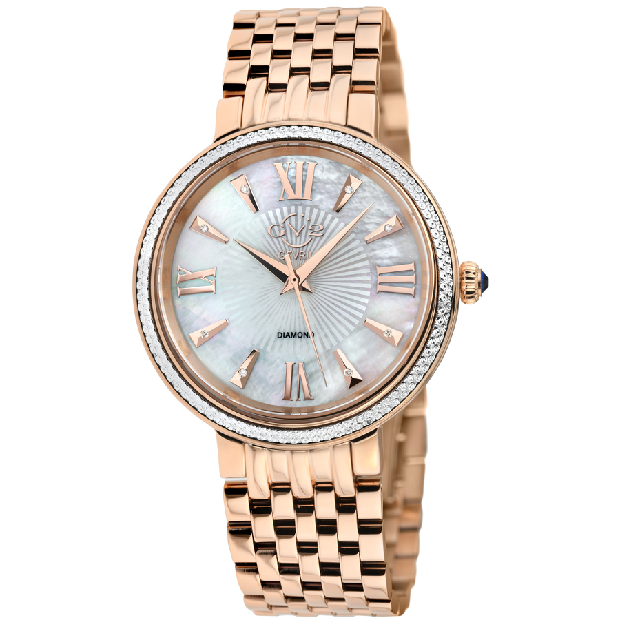gv2 by gevril genoa diamond mother of pearl dial ladies watch 12533 gv2 by gevril genoa diamond mother of pearl dial ladies watch 12533