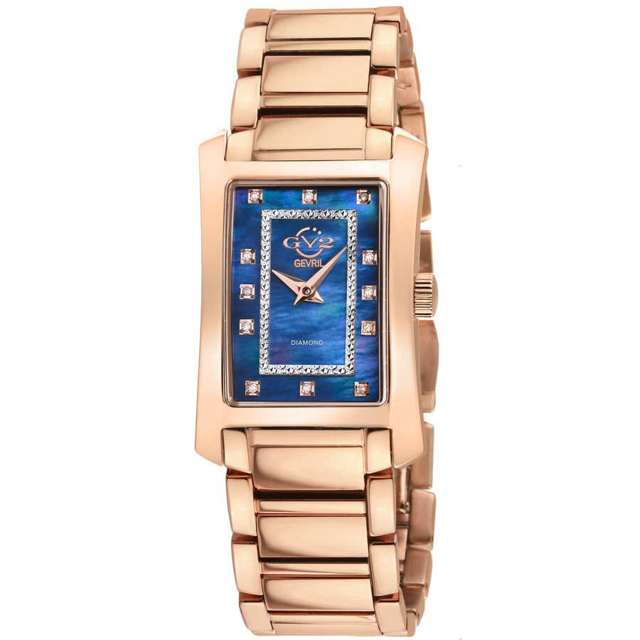 gv2 by gevril luino diamond blue dial ladies watch 14605b gv2 by gevril luino diamond blue dial ladies watch 14605b