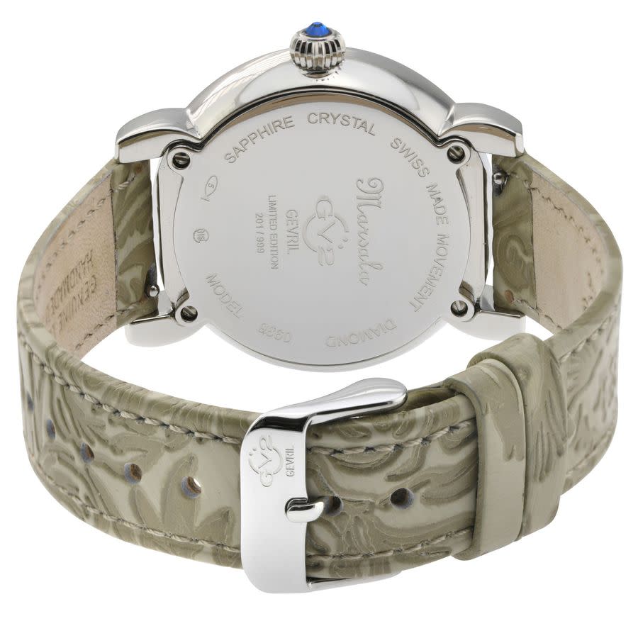 gv2 by gevril marsala diamond mother of pearl dial ladies watch 9860 gv2 by gevril marsala diamond mother of pearl dial ladies watch 9860