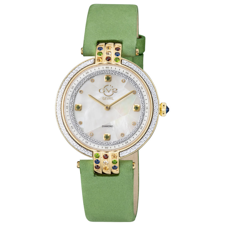 gv2 by gevril matera diamond mother of pearl dial ladies watch 12803 gv2 by gevril matera diamond mother of pearl dial ladies watch 12803