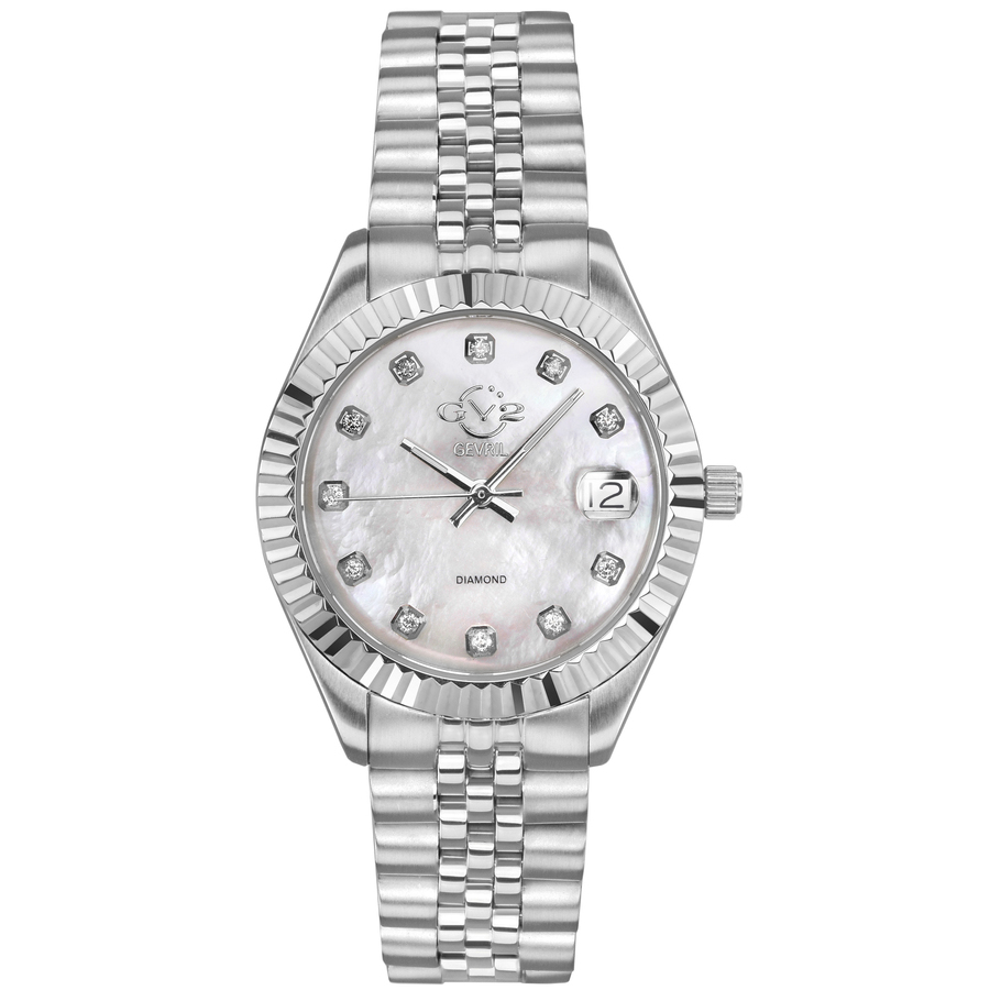 gv2 by gevril naples diamond mother of pearl dial ladies watch 12405 gv2 by gevril naples diamond mother of pearl dial ladies watch 12405