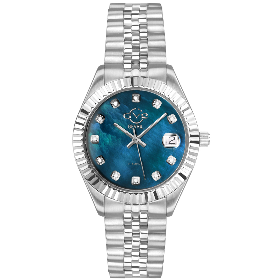 gv2 by gevril naples quartz diamond mother of pearl dial ladies watch 12409 gv2 by gevril naples quartz diamond mother of pearl dial ladies watch 12409