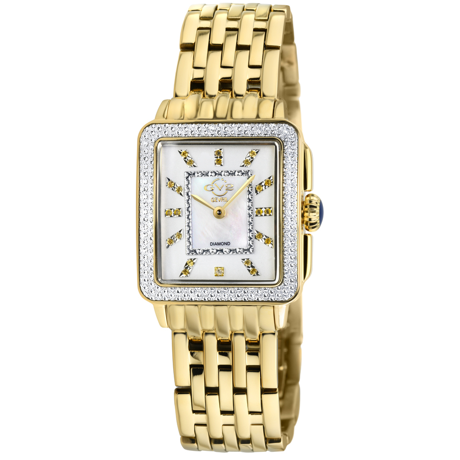 gv2 by gevril padova gemstone diamond mother of pearl dial ladies watch 12331b gv2 by gevril padova gemstone diamond mother of pearl dial ladies watch 12331b