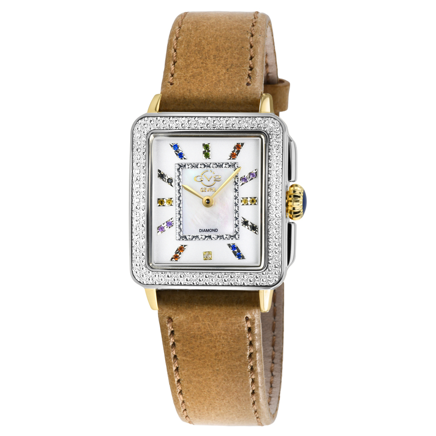 gv2 by gevril padova gemstone diamond mother of pearl dial ladies watch 12334.1 gv2 by gevril padova gemstone diamond mother of pearl dial ladies watch 12334.1