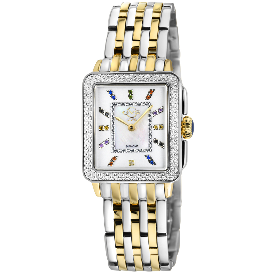 gv2 by gevril padova gemstone diamond mother of pearl dial ladies watch 12334b gv2 by gevril padova gemstone diamond mother of pearl dial ladies watch 12334b