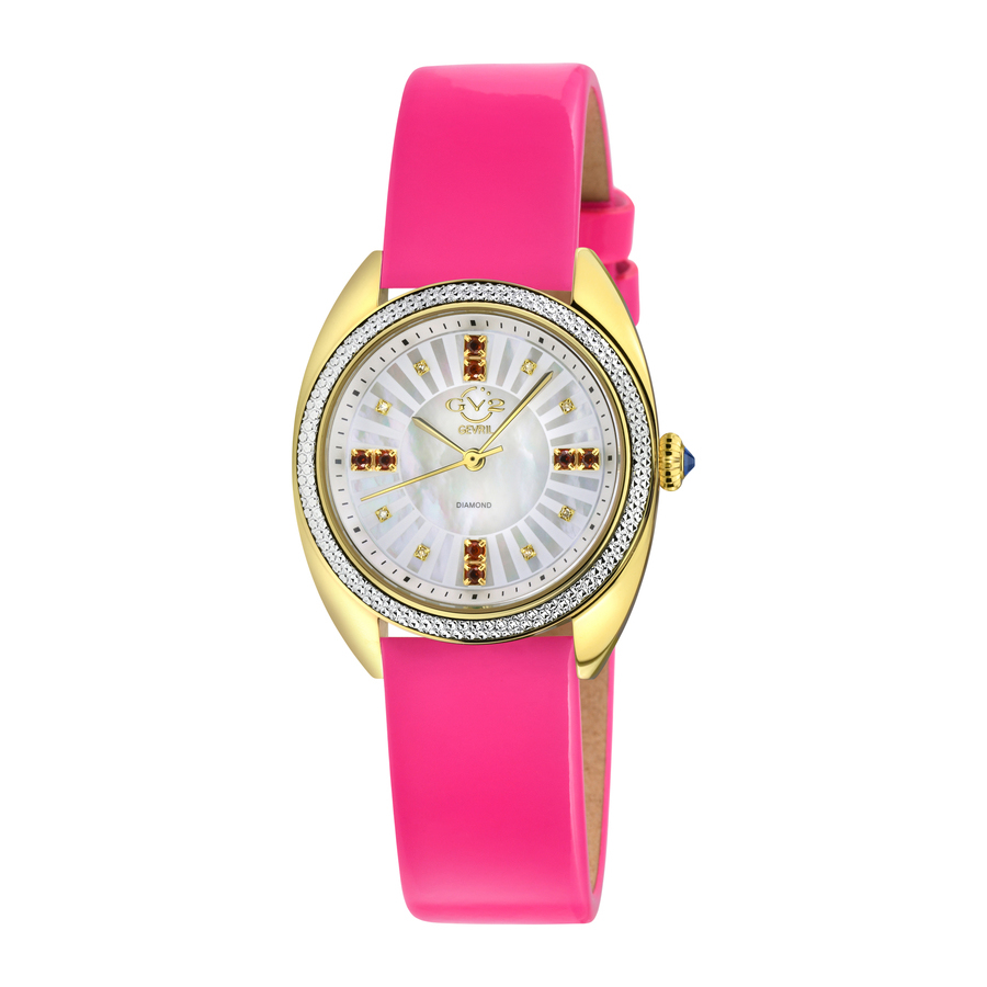 gv2 by gevril palermo diamond mother of pearl dial ladies watch 13102 8 gv2 by gevril palermo diamond mother of pearl dial ladies watch 13102 8