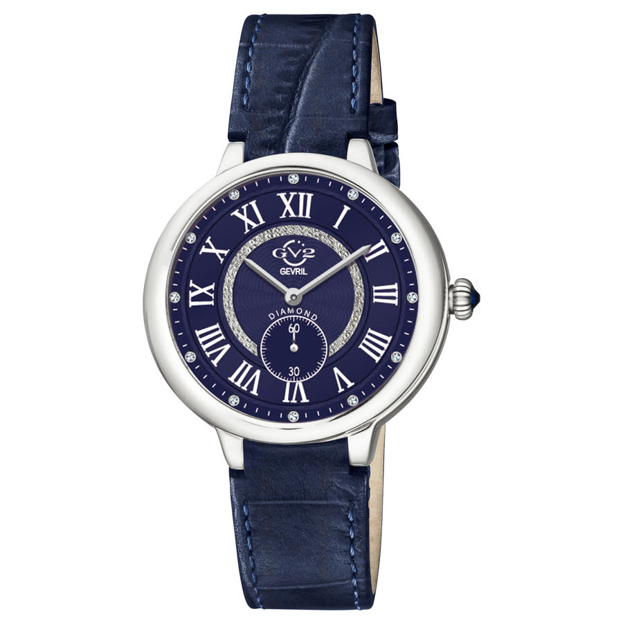 gv2 by gevril rome blue dial ladies watch 12205 gv2 by gevril rome blue dial ladies watch 12205