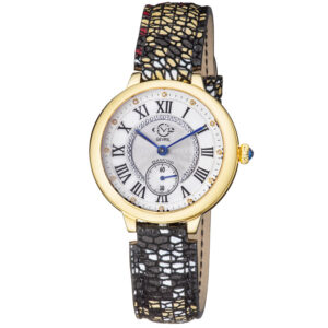 gv2 by gevril rome quartz white dial ladies watch 12202s