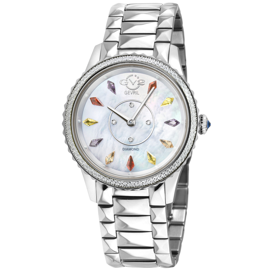 gv2 by gevril siena mother of pearl dial ladies watch 11734b gv2 by gevril siena mother of pearl dial ladies watch 11734b