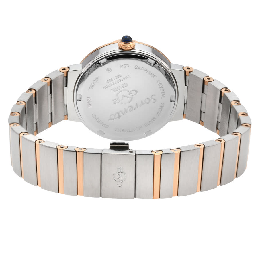 gv2 by gevril sorrento diamond mother of pearl dial ladies watch 12443b gv2 by gevril sorrento diamond mother of pearl dial ladies watch 12443b