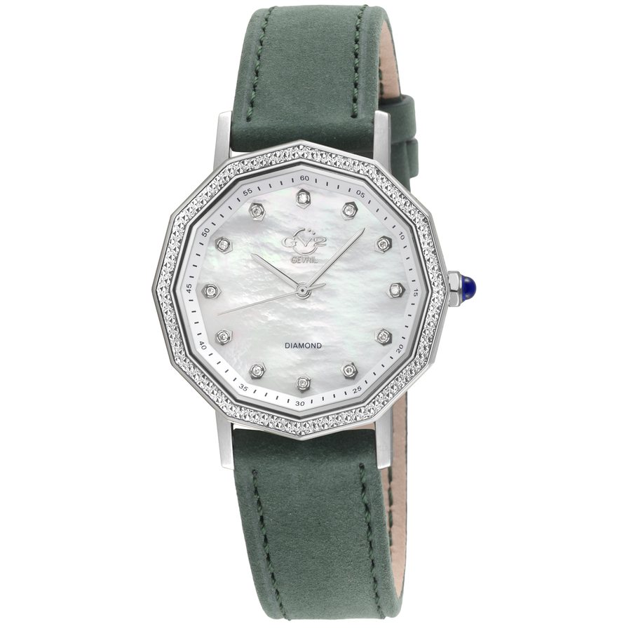 gv2 by gevril spello ii diamond mother of pearl dial ladies watch 14510 gv2 by gevril spello ii diamond mother of pearl dial ladies watch 14510