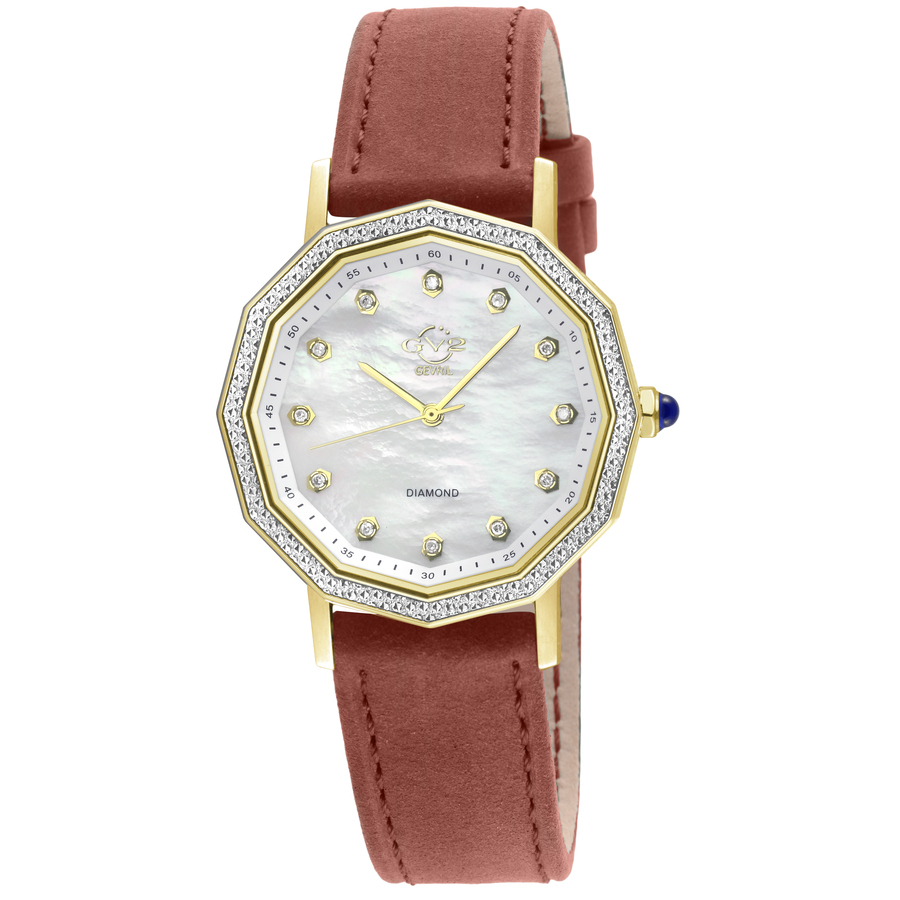 gv2 by gevril spello ii diamond mother of pearl dial ladies watch 14511 gv2 by gevril spello ii diamond mother of pearl dial ladies watch 14511