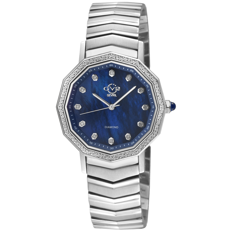 gv2 by gevril spello ii diamond mother of pearl dial ladies watch 14517b gv2 by gevril spello ii diamond mother of pearl dial ladies watch 14517b