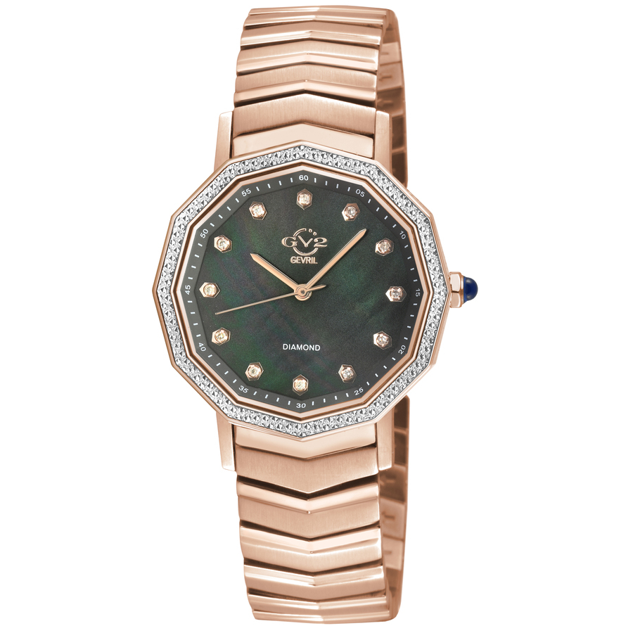 gv2 by gevril spello ii diamond mother of pearl dial ladies watch 14518b gv2 by gevril spello ii diamond mother of pearl dial ladies watch 14518b