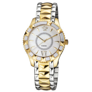 gv2 by gevril venice quartz white dial ladies watch 11714 425