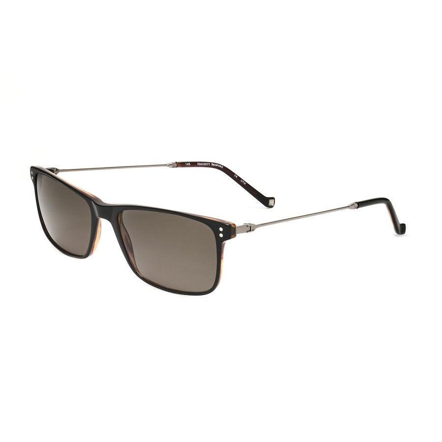 hackett men's black rectangular sunglasses hebs263 039 4 hackett men's black rectangular sunglasses hebs263 039 4