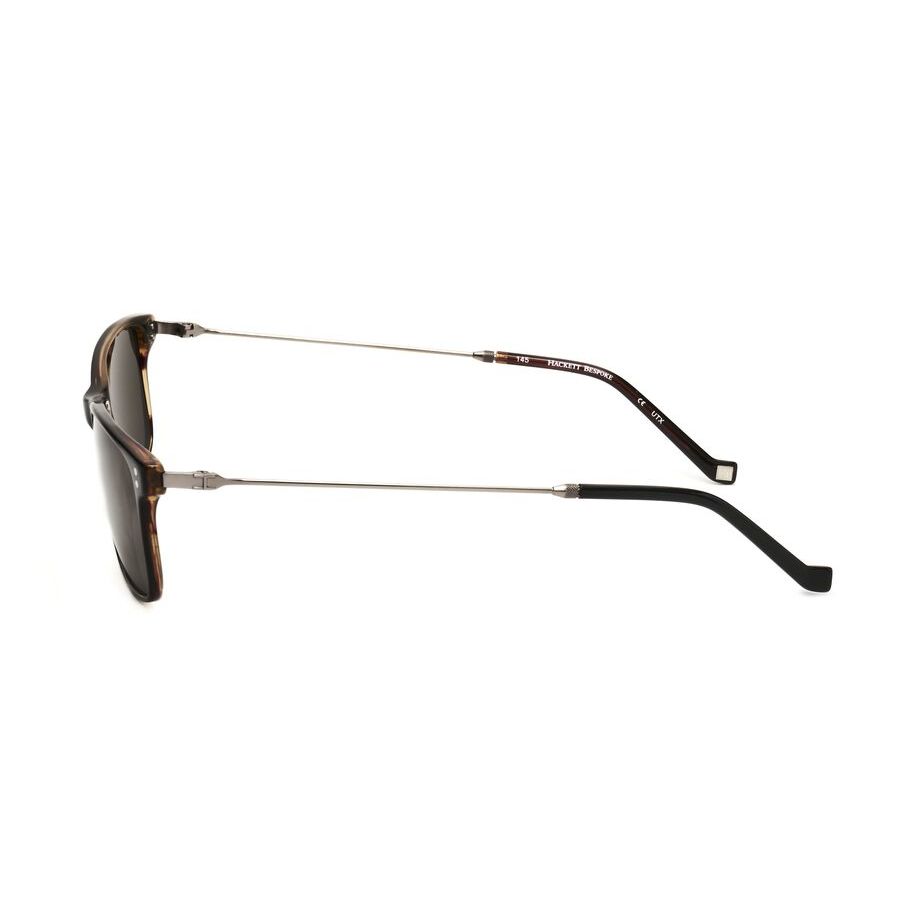 hackett men's black rectangular sunglasses hebs263 039 4 hackett men's black rectangular sunglasses hebs263 039 4