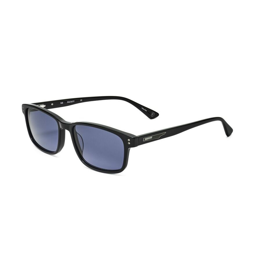 hackett men's black rectangular sunglasses hek1258 hackett men's black rectangular sunglasses hek1258
