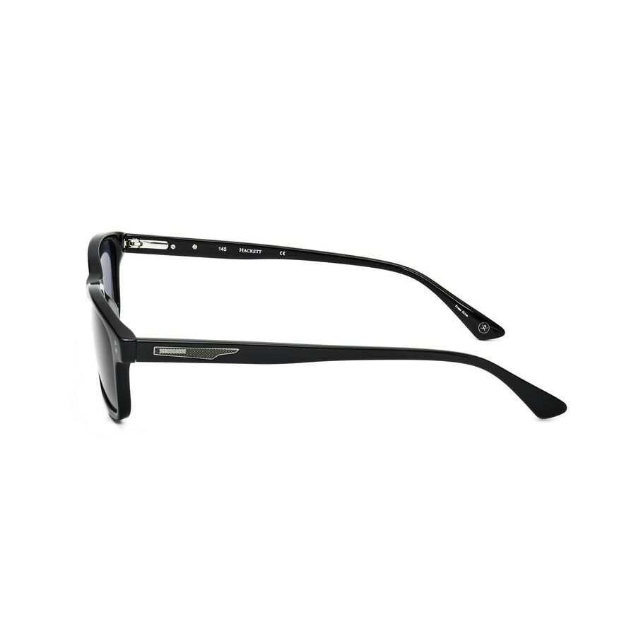 hackett men's black rectangular sunglasses hek1258 hackett men's black rectangular sunglasses hek1258