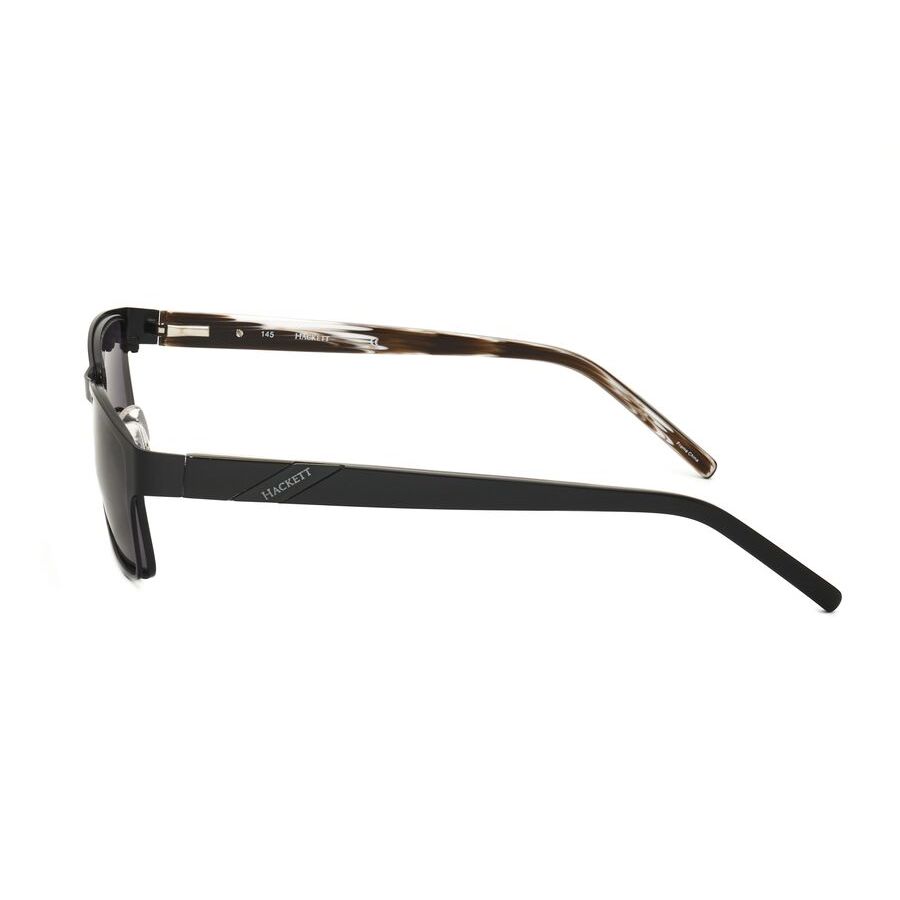 hackett men's black rectangular sunglasses heks1091 hackett men's black rectangular sunglasses heks1091