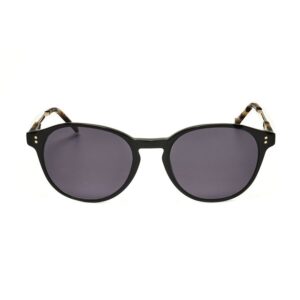 hackett men's black round sunglasses hebs286 001 1