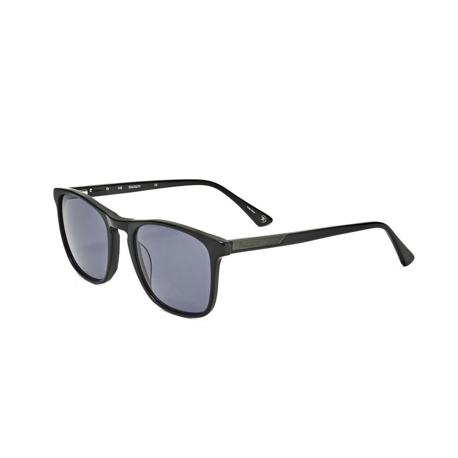 hackett men's black square sunglasses hek1215 hackett men's black square sunglasses hek1215