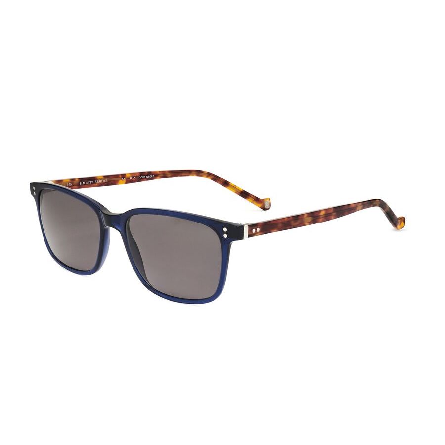hackett men's blue rectangular sunglasses hebs182 01 3 hackett men's blue rectangular sunglasses hebs182 01 3