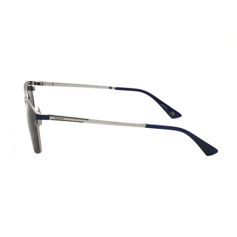 hackett men's blue rectangular sunglasses heks1234 1 hackett men's blue rectangular sunglasses heks1234 1