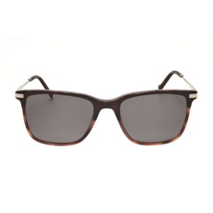 hackett men's brown rectangular sunglasses hebs273