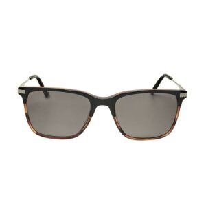 hackett men's brown rectangular sunglasses hebs273 039 1