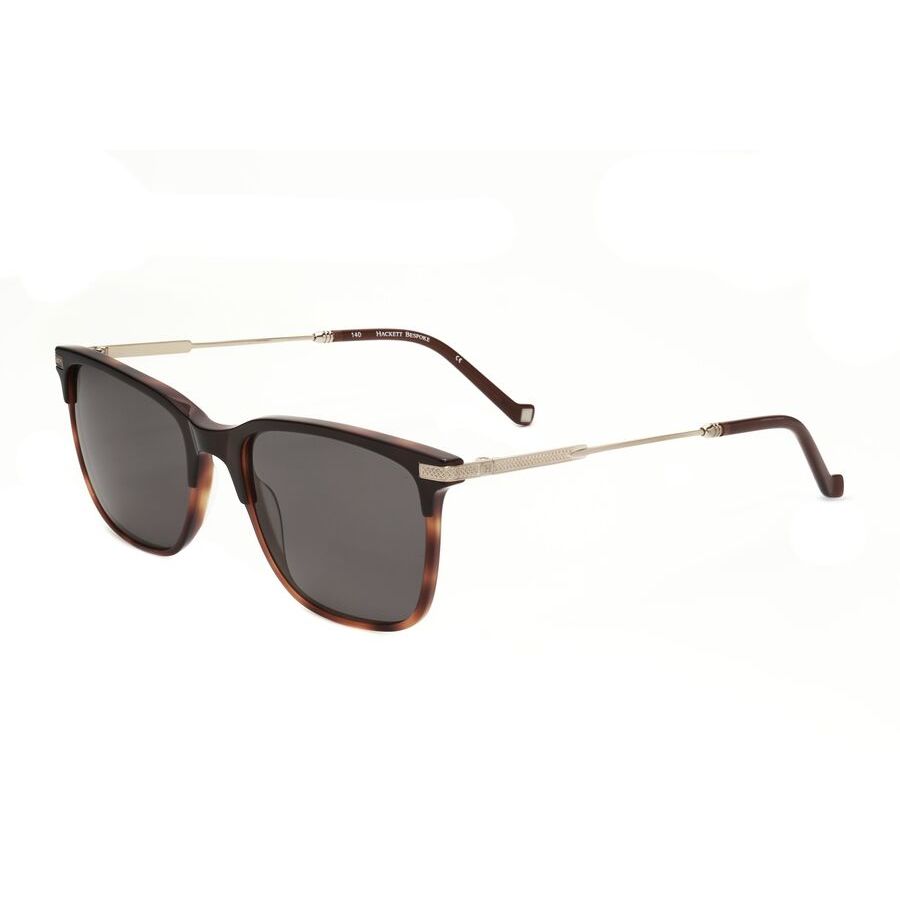 hackett men's brown rectangular sunglasses hebs273 hackett men's brown rectangular sunglasses hebs273