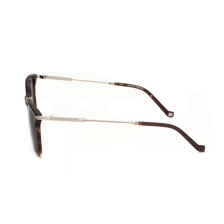hackett men's brown rectangular sunglasses hebs273 hackett men's brown rectangular sunglasses hebs273